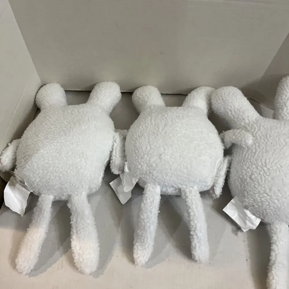 Target Spritz Easter Bunny Rabbit Decorative Pillow Plush 20” Sherpa Set Of 3